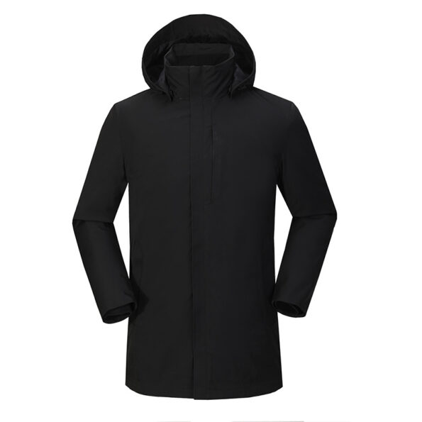 High end business storm jacket windproof and warm down jacket source factory DVS004